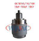 CKTB750/10/100 veranderlijke Ceramische Vacuümcondensator 15~750pf 10KV Met beperkte verliezen