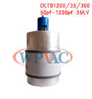 Hoge Betrouwbaarheids Vacuüm Veranderlijke Condensator 50~1200pf 35KV voor 100KW-het Uitzenden